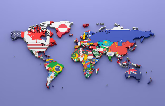 Global Languages Map